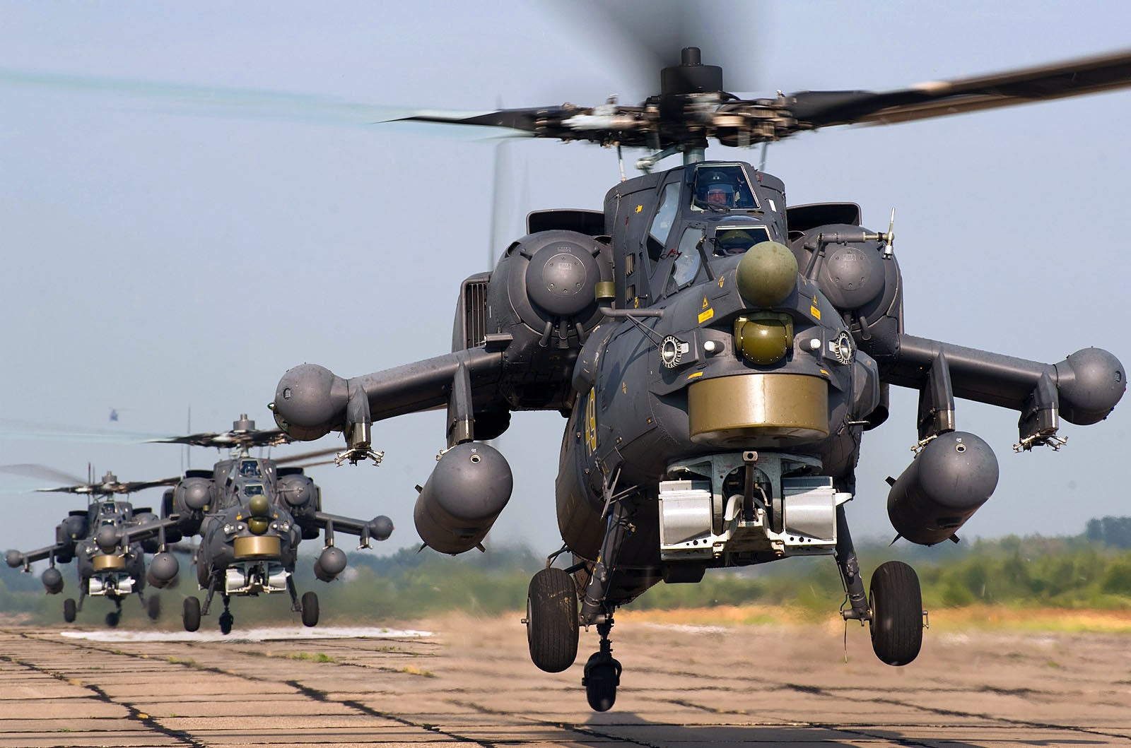 Ρωσικά ελικόπτερα Mi-28N «Night-Hunter» εξαϋλώνουν τζιχαντιστές στη Κεντρική Συρία – Βίντεο